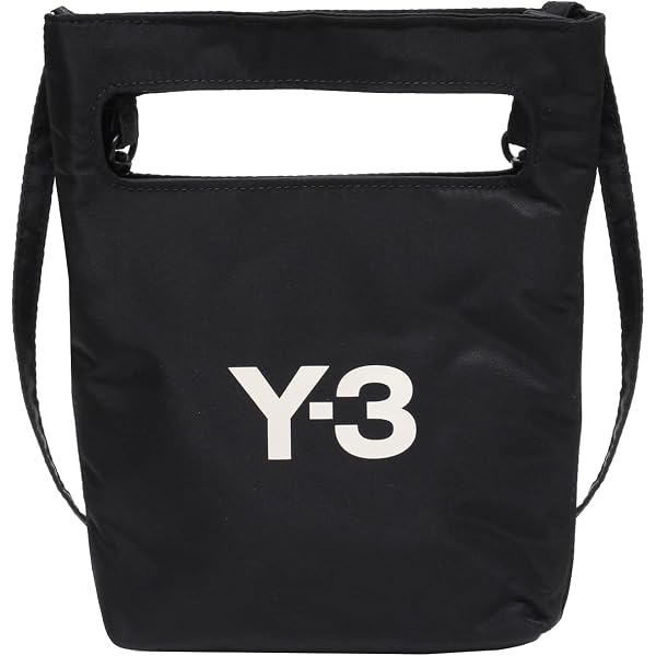 Amazon | Y-3 メンズ ユーティリティメッセンジャーバッグ, ブラック